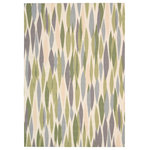 Nourison - Waverly Sun N' Shade Abstract Violet 10' x 13' Indoor Outdoor Area Rug - Bring your modern style outdoors or give your living room a pop of flair with the versatile Waverly Area Rug. Created to withstand both indoor and outdoor conditions, this piece effortlessly blends durability and bold design. Transform your space with the contemporary edge this rug offers.