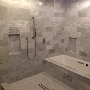 Handicap accessible shower