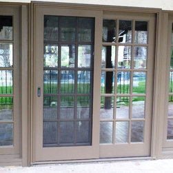 Custom wood Sliding Door units - Windows And Doors