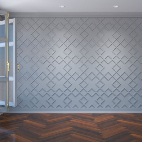 Medium Fowler Decorative Fretwork Wall Panels, Architectural Grade PVC