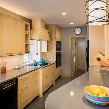 "The Curve" Midcentury Kitchen in Waveland Park Neighborhood