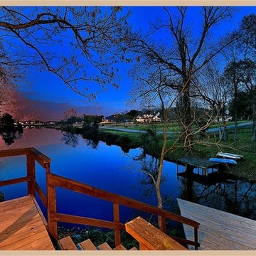 Contemporary Lake House