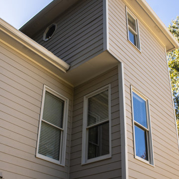 Marietta, GA Color Plus Siding Installation and Deck Build