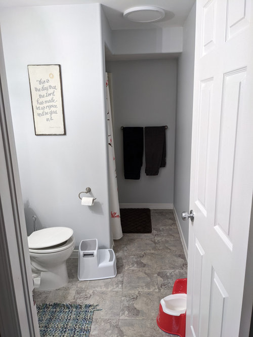 What to do with this empty bathroom wall?