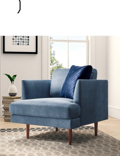 Accent chair for caramel leather sofa?