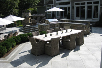 Patio - traditional patio idea in Boston