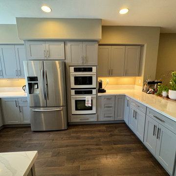 Wide-Angle Kitchen View