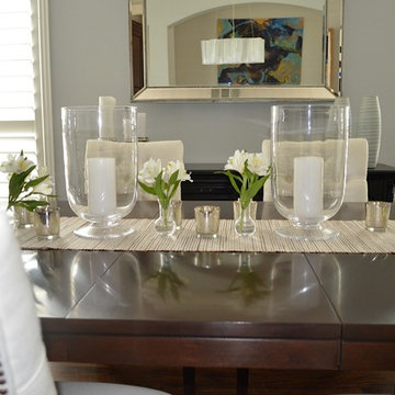 Classic contemporary dinning room