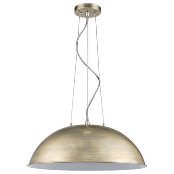 Acclaim Lighting IN31450 Layla 1 Light 22"W Pendant - Washed Gold
