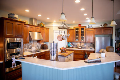 Example of a kitchen design in Other