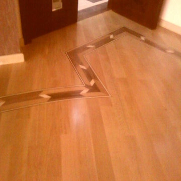 Dinner Room Parquet Paint