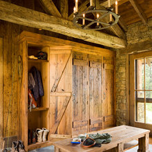 Rustic Mudroom