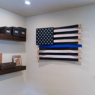 Thin Blue Line American Flag