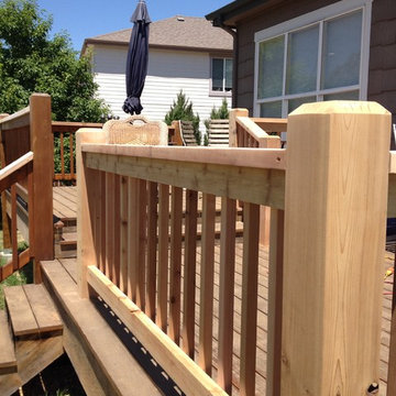 Cedar Handrail