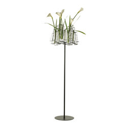 Hive - Hive Crokkis Pedestal Floor Vase - Vases