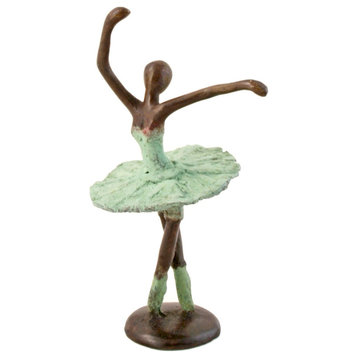 Burkina Faso Bronze Ballerina Sculptures
