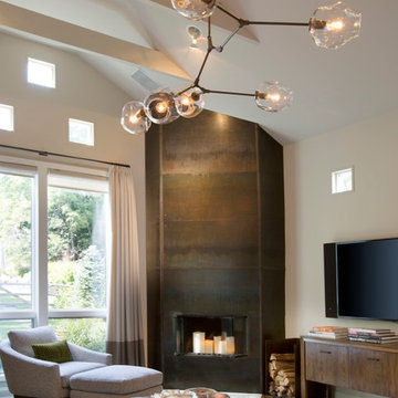 Armonk New York Modern Rustic