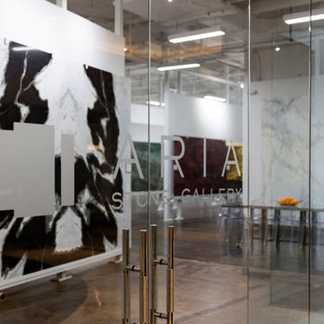 Aria Stone Gallery: Houston Showroom Interiors
