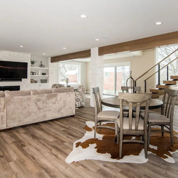New living Space & Kitchen