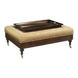 Hickory Chair Ottomans and Benches - Footstools And Ottomans