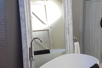 White Extra Large Wall Standing Mirror