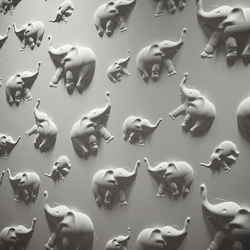 3D Decorative wall panel - model 14 - Jungle