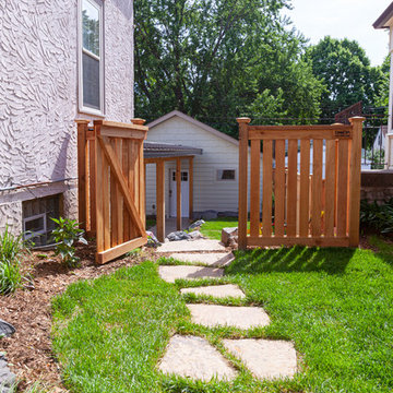 Project 3427-1 Outdoor Kitchen Pavilion + Covered Walkway + Garage + Landscaping