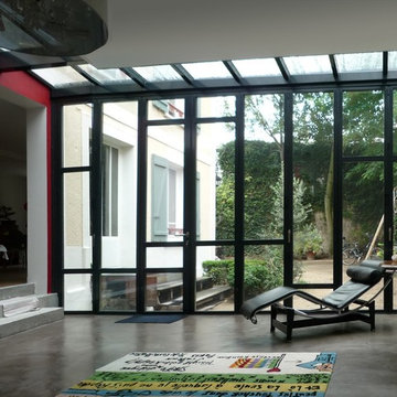 EXTENSION DE MAISON A BOIS COLOMBES