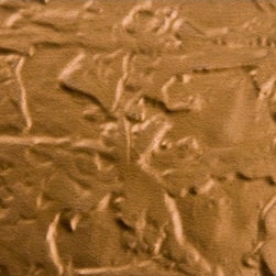 WC 40 Faux Tin - Backsplash Roll - Gold - Wallpaper