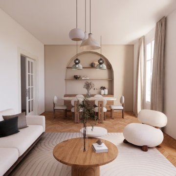Salon, Salle à manger