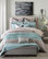 JLA Hampton Hill Tranquility Polyster Comforter Set, Multi, King