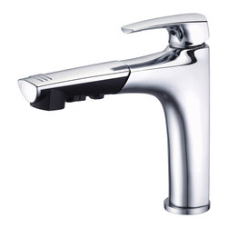 Danze Taju&trade; Single Handle Pull-Out Kitchen Faucet - Kitchen Faucets