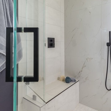 Modern Dramatic Master Bath, San Jose, CA