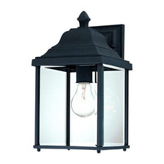 Dolan Designs 935 Charleston 1 Light 13"H Outdoor Wall Sconce - Black