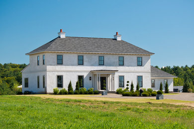 Transitional exterior home photo in Boston