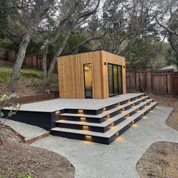 Modern 10x12 Backyard Office Shed | Belmont, CA