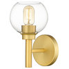 Z-Lite 7502-1S Sutton 11" Tall Wall Sconce - Brushed Gold