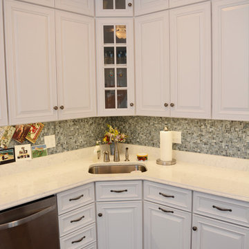 Washington, DC White Kitchen Remodel