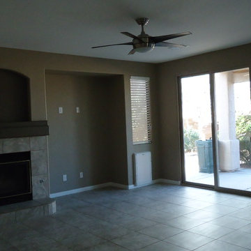 Fire damaged Home Restoration Las Vegas - Before & Afters