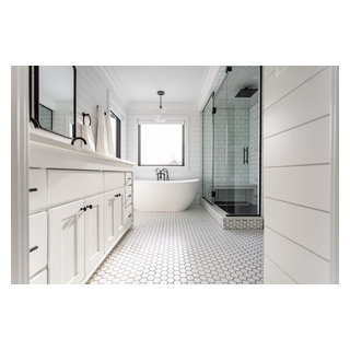 56th Street Project - Farmhouse - Bathroom - Minneapolis - by Restor ...
