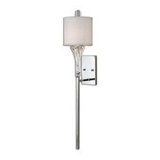 Grancona 1 Light Chrome Wall Sconce