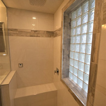 Steam Shower with Barrier Free Base