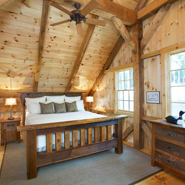 Post & Beam Bedroom