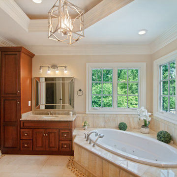 White Cream Elegant Kitchen Cabinets