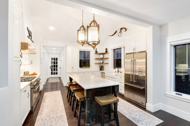 Kitchen - country kitchen idea in Other