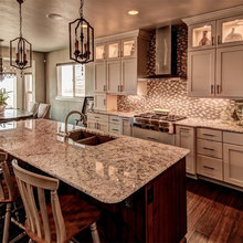 Floors, tiles, and cabinets