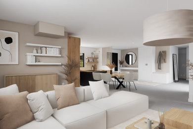 Projet Méréville - pièce de vie