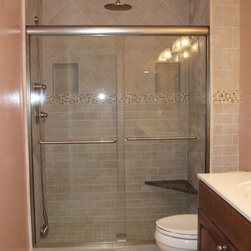 Semi-Frameless Showers - Shower Doors