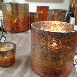 Lustre Glass Votives - Candle Holders and Candelabra