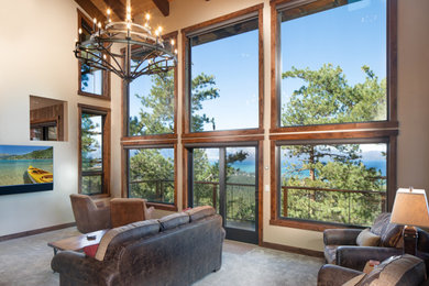 Inspiration for a rustic home design remodel in Other